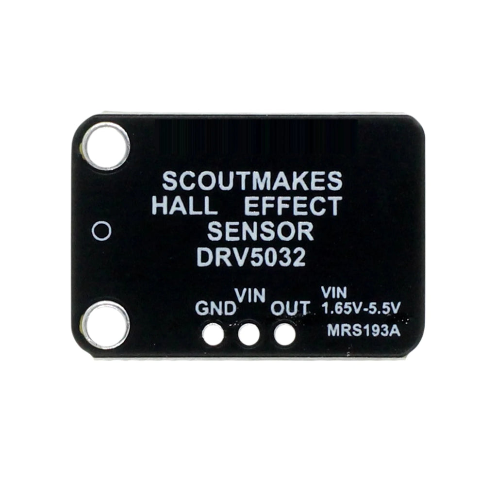 DRV5032 Digital Hall Effect Sensor Module 1.6μA Low Power Open Drain 25x18mm Board