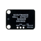 DRV5032 Digital Hall Effect Sensor Module 1.6μA Low Power Open Drain 25x18mm Board
