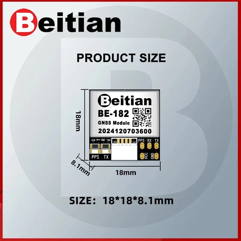 Beitian GPS Module with Compass M8 M9 M10 Ceramic Antenna on-board flight controller FPV GNSS GPS Receiver Antenna Module Ublox