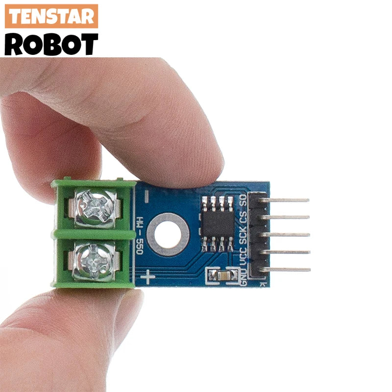 TENSTAR MAX6675 Module + K Type Thermocouple Sensor Temperature Degrees