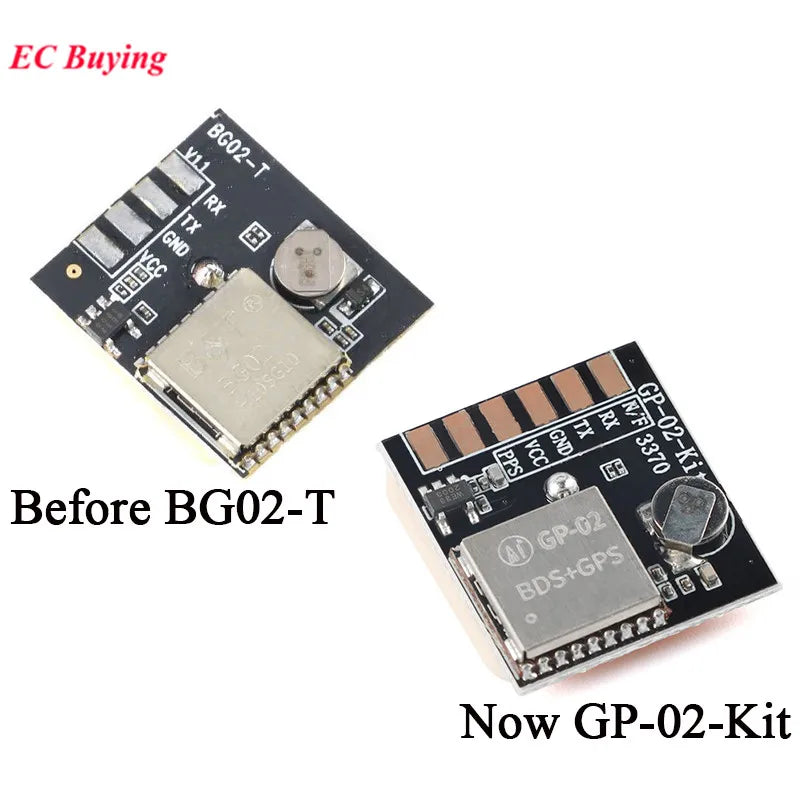 2Pcs/1pc GP-01 GP-02 Kit GPS+BDS Beidou Dual Mode Timing Satellite Positioning Navigation Module BG02-T Development Board