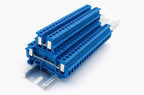 MBKKB2.5 MBKKB-2.5 Double Layer Screw Clamp DIN Rail Terminal Blocks Kit Set 500V 24A