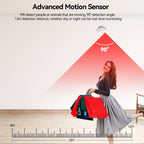 Meian Tuya Motion Sensor ZigBee 3.0 Human Body Movement Infrared Wireless Detector for Smart Home Alarm Security