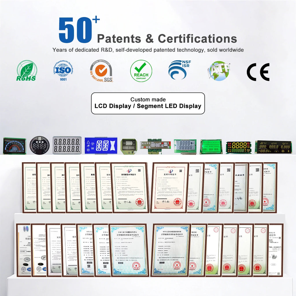 Cheap Green Digital 3-Digit 7-Segment LED Display Board Animation Function High Brightness (500-1200 Cd) 18-Month Warranty for
