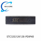 STC32G12K128-PDIP40 32-bit 8051 Core Micro Controller STC32G12K128 PDIP40 STC 32G12K128 MicroController Chip