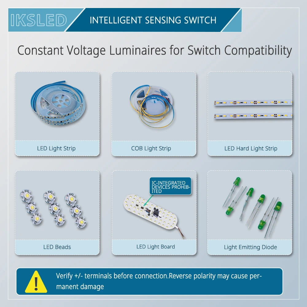 5V12V Mini Touch Sensor Switch Without Opening, Penetrating Wood Board, Glass Sensor, Copper Foil, Self-Adhesive Jog Reset