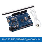 UNO R3 Official Box ATMEGA16U2 / UNO+WiFi R3 Original ATMEGA328P Chip CH340G For Arduino UNO R3 Development Board WeMos ESP8266