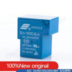 10/50Pcs/Lot T90 Songle relay SLA-05 09 12V 24VDC 48VC-SL-A-C 4/5/6 Pin 30A 250VAC/30VDC