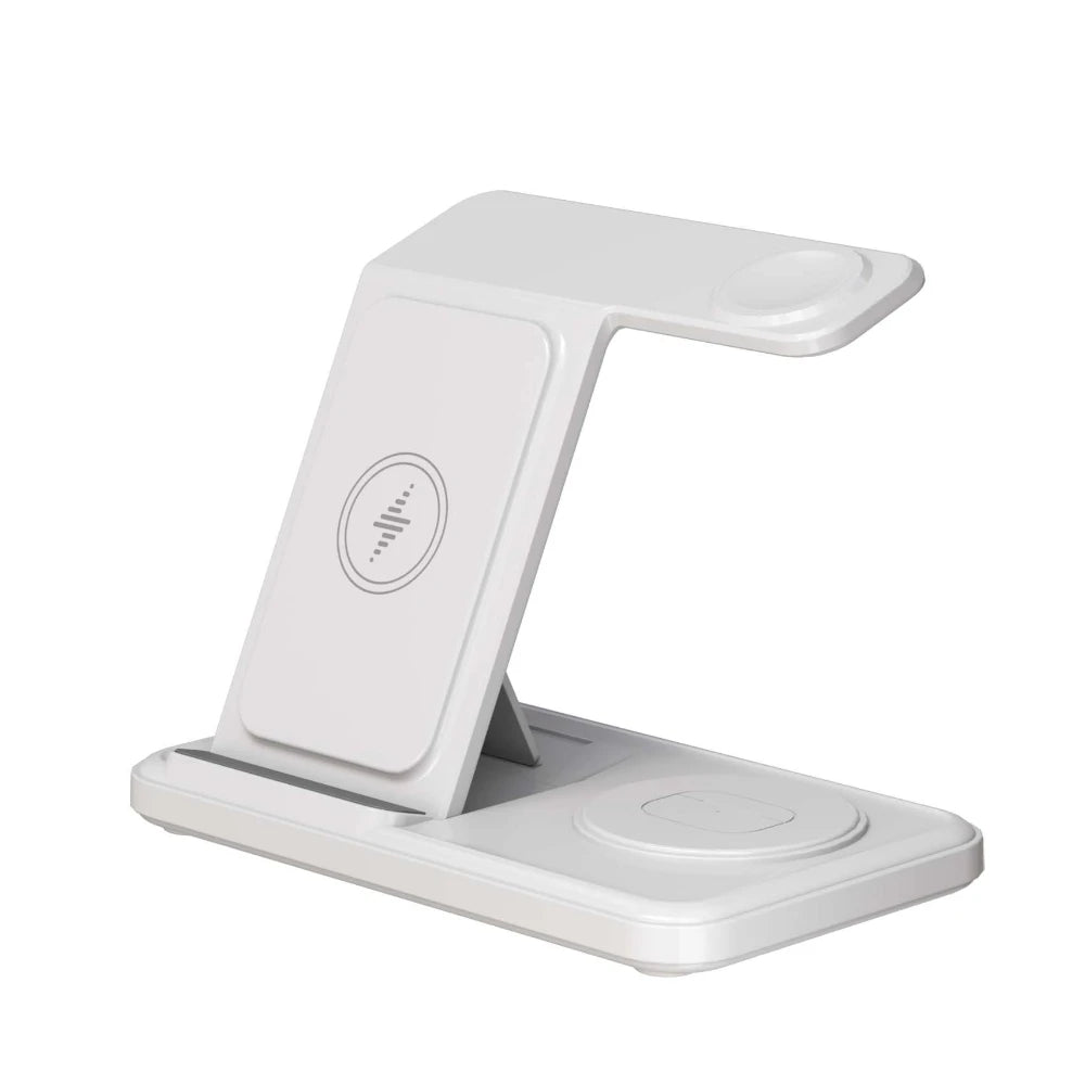 3 in 1 Wireless Charger Station For iPhone 17 16 15 14 13 12 Pro Max Apple Watch 11-2 Airpods 4 Pro3/2 Fold Fast Charging Stand