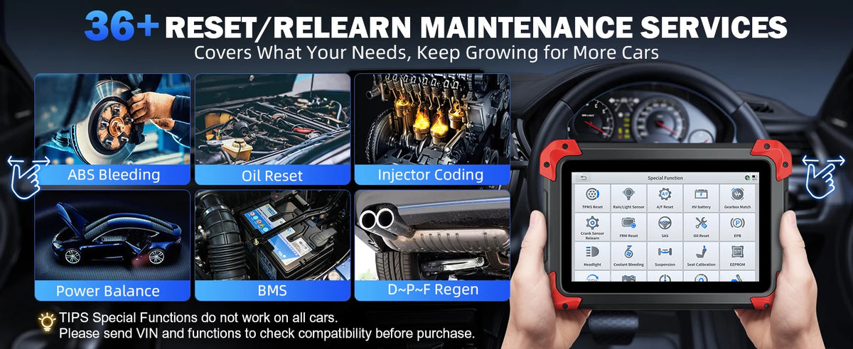 XTOOL D7 V2.0 Automotive Diagnostic Tool All System Scan Tools ECU Coding Bidirectional OBD2 Scanner 36+ Service FCA CAN FD DOIP
