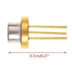 1Pc 405nm 50mw Cw Violet/ Blue Laser Diode LD SLD3232VF