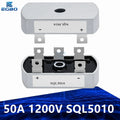 1~10PCS 50A 1200V SQL5010 Aluminum Metal Case 3 Phase Diode Bridge Rectifier 50Amp SQL50A Module