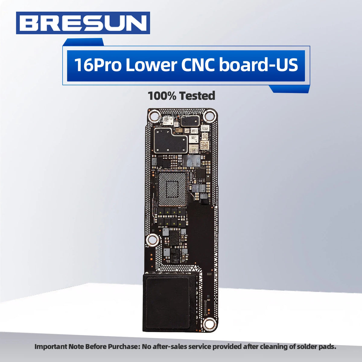 CNC CUT logic board for 16/16plus/16pro/16promax motherboard repair materials, polishing baseband for CPU & NAND Board Swap