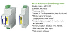 Multi Sensors Power Meter ME131 Multi-Circuit Smart Multi Function Meter Rogowski Coil Electricity Energy Meter