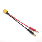 XT30 XT60 XT90 JST EC5 Futaba Traxxas Plug to 4.0mm Banana Charge Cable 15cm Silicone Wire for RC Lipo Battery