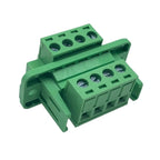 2Set 5.08mm 2P/3P/4P/5P/6P/8P/9P Panel Mmount Frame Screw Tension Sleeve EDGKM/RKM/WC Mstbt Plug PCB Terminal Block Connector