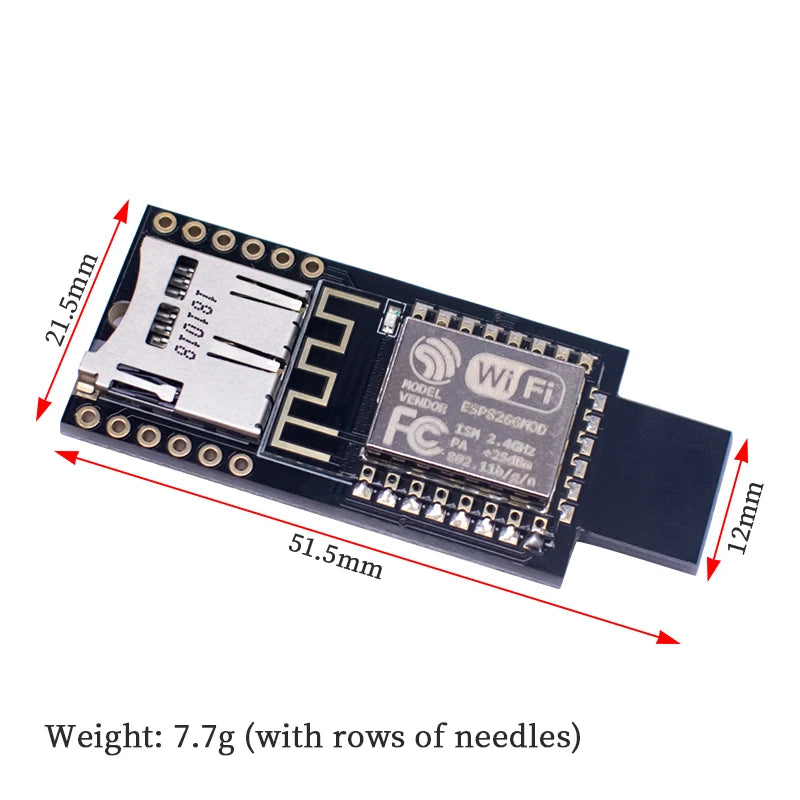 WAVGAT CJMCU-3212 Virtual Keyboard ATMEGA32U4 WIFI ESP-8266  ESP-12E TF Card Development Board Module