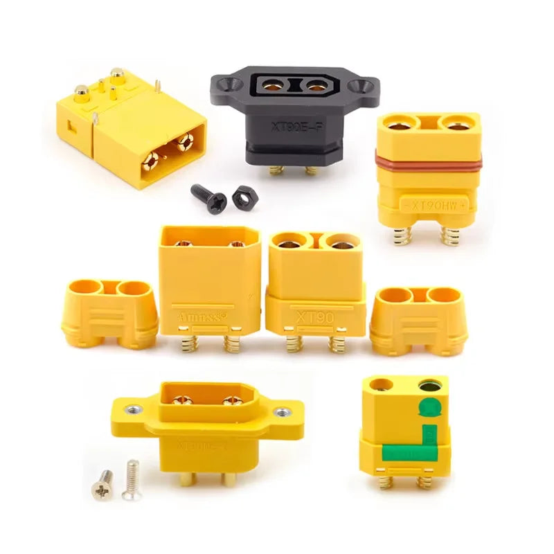 1PCS/lot XT90 Lithium Battery High-Current Aircraft Plug XT90PB-M/XT90PB-F/XT90PW-M/XT90PW-F/XT90S-F/XT90HW-F/XT90NE-M/XT90HW-M