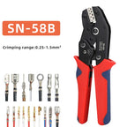 SN58B/48B/2549 DuPont Terminal Crimping Plier Insert Spring Connectors Jst Open Barrel Crimper Tool TAB 2.8 4.8  Hand Tool