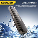 Essager Dual Type C Foldable Elbow Bracket 240W Charging Adapter 2-in-1 Converter for iphone 17 16 15 Huawei Xiaomi Samsung Oppo
