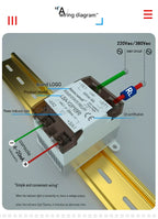 Single Phase AC Voltage Regulator With Heatsink by 0-10V 0-5V 4-20mA PWM Isolated Solid State Relay SSR Transformer 220V