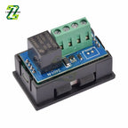 Dual Display Time Relay Module DC 12V Time Delay Relay Relay Timing Delay Cycle Time Control Switch 20A Passive Output