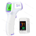 Multifunction Thermometer Three-color Backlit Display Forehead Thermometer Digital Display Infrared Alarm Human Body Thermometer