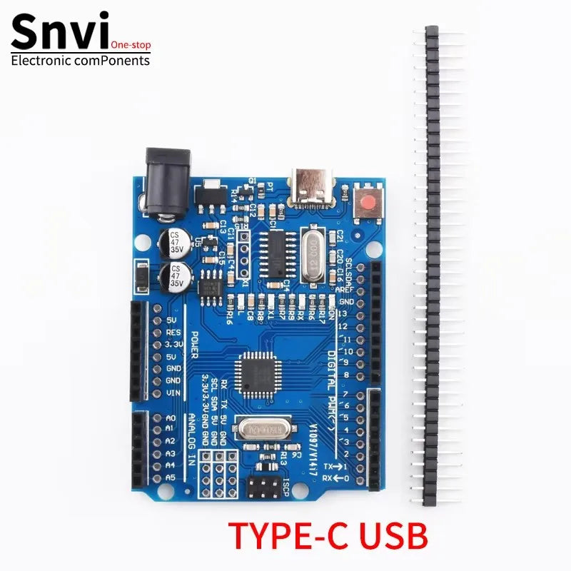 UNO R3 Development Board ATMEGA328P CH340 / ATEGA16U2 Compatible For Arduino with Cable R3/R4 UNO Proto Shield Expansion Board