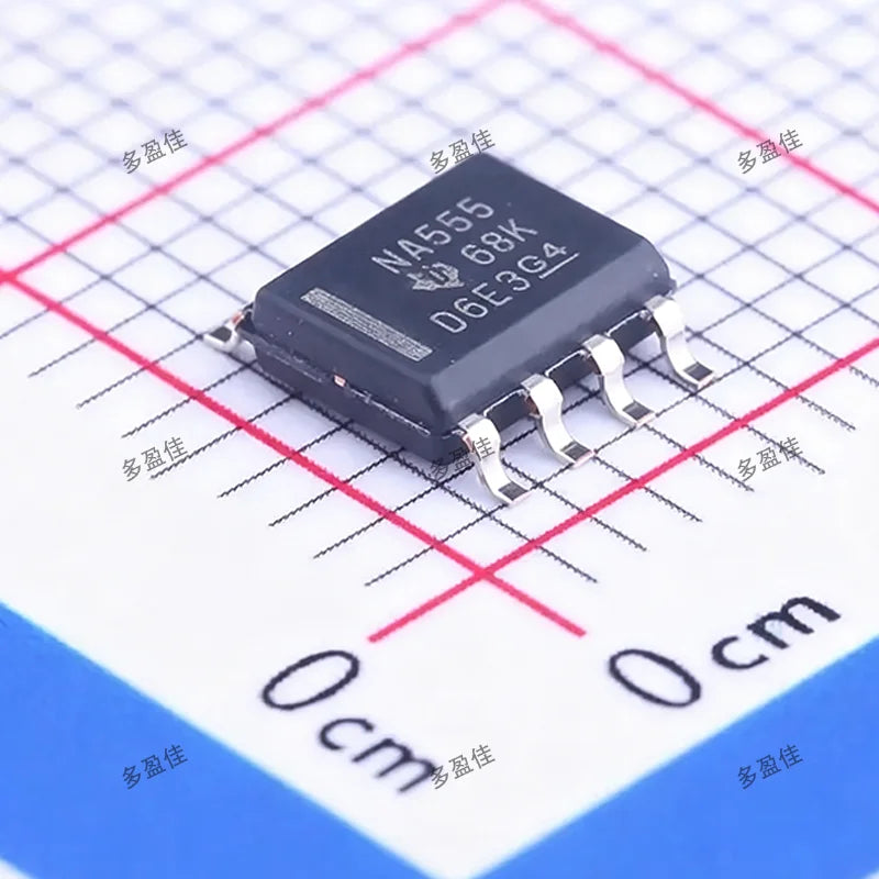 20PCS/LOT NA555DR/NE555DR/NE555PSR/SA555DR/SE555DR 555 Type, Timer/Oscillator (Single) IC 100kHz 8-SOIC
