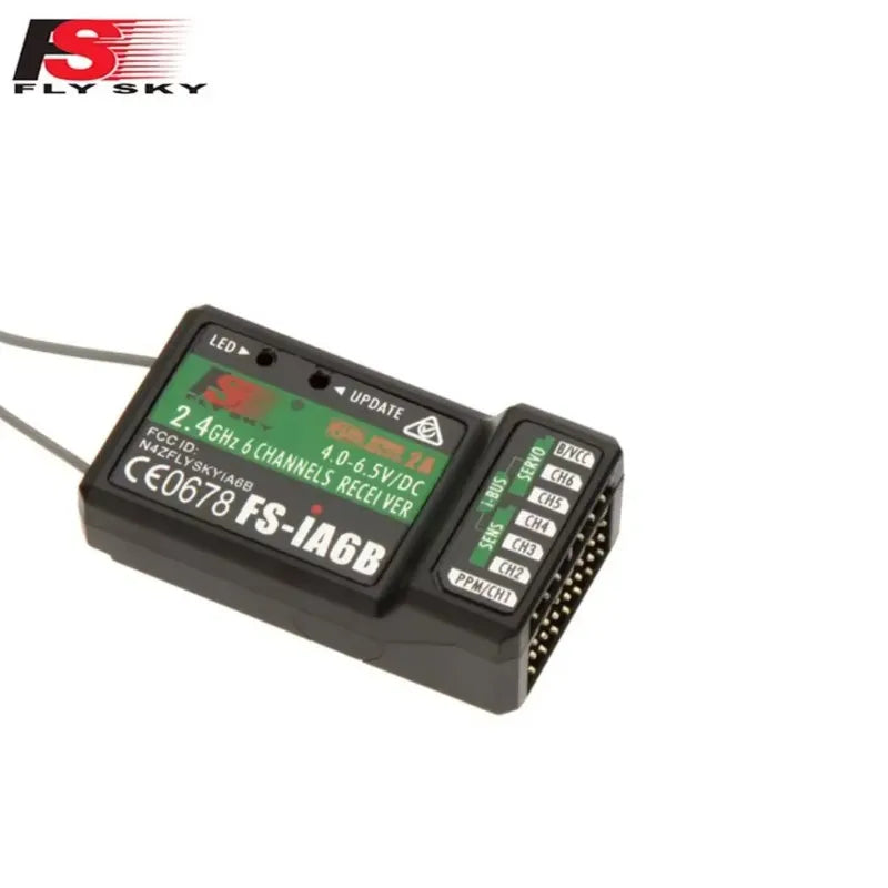 Flysky FS-i6 FS I6 2.4GHz 6CH RC Transmitter Radio Systems Controller FS-iA6B Receiver for RC Helicopter Plane Quadcopter Glider