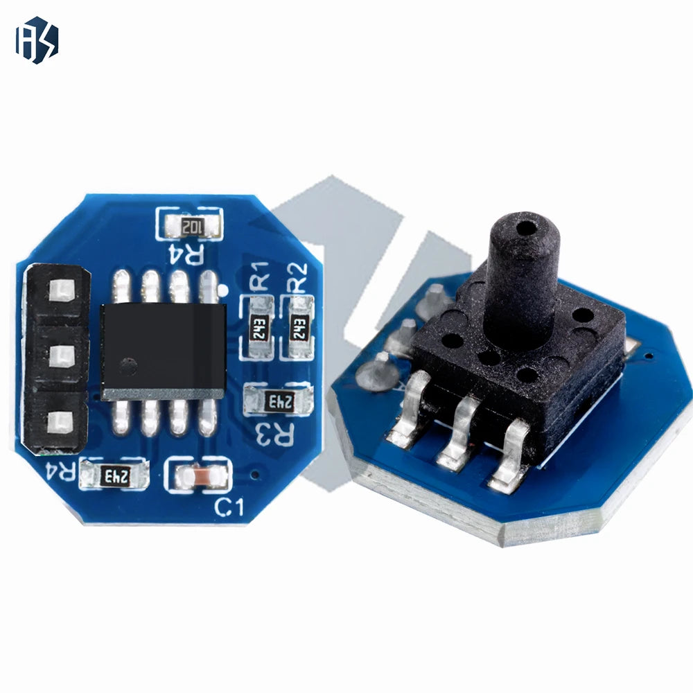 XGZP040 Air Pressure Sensor Module: 0-40KPA (Air/Water Pressure, Level & Depth) – Compatible for Arduino