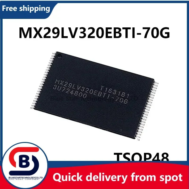 Free Shipping 10-50pcs/lots MX29LV320EBTI-70G MX29LV320EBTI MX29LV320 29LV320EBTI 29LV320 Patch SOP48 32Mb memory FLASH memory