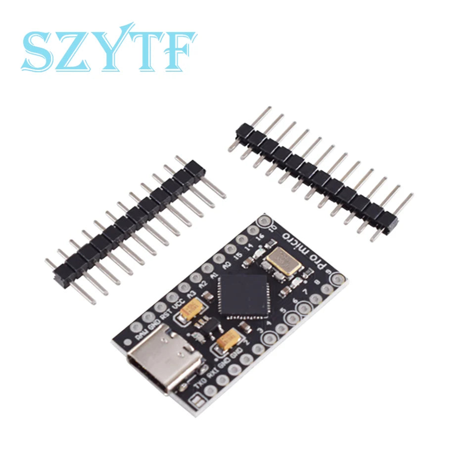 Type-c MICRO USB ATMEGA32U4 Module 5V 16MHz Board For Arduino ATMEGA32U4-AU/MU Controller Pro-Micro Replace Pro Mini