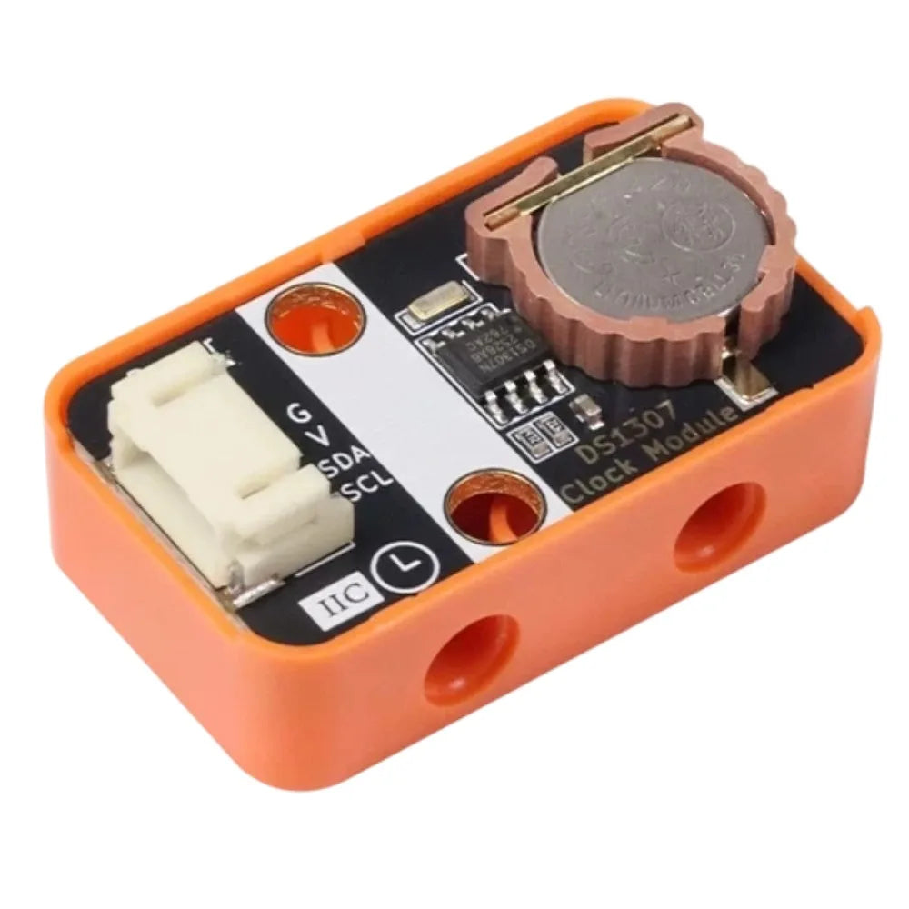 DS1307 RTC Module Replace DS1302 DS3231 with CR2032 Battery Holder LEGO Brick Shell Arduino ESP32 Raspberry Pi Microbit Clock