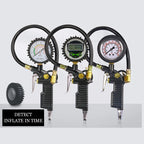 Automobile Tire Pressure Gun Barometer American Style European Style Japanese Style Handheld Tire Pressure Gauge