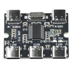 DC5V USB Expansion Board Hub 1 In 3 Out Hub Expansion Module With Power Interface Type C ﻿