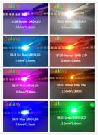 3528 1210 1000pcs SMD LED Diodes Diode SMD LED Diodo Kit Green RED WARM White ICE Blue Yellow Pink Purple-UV IR  Orange rgb
