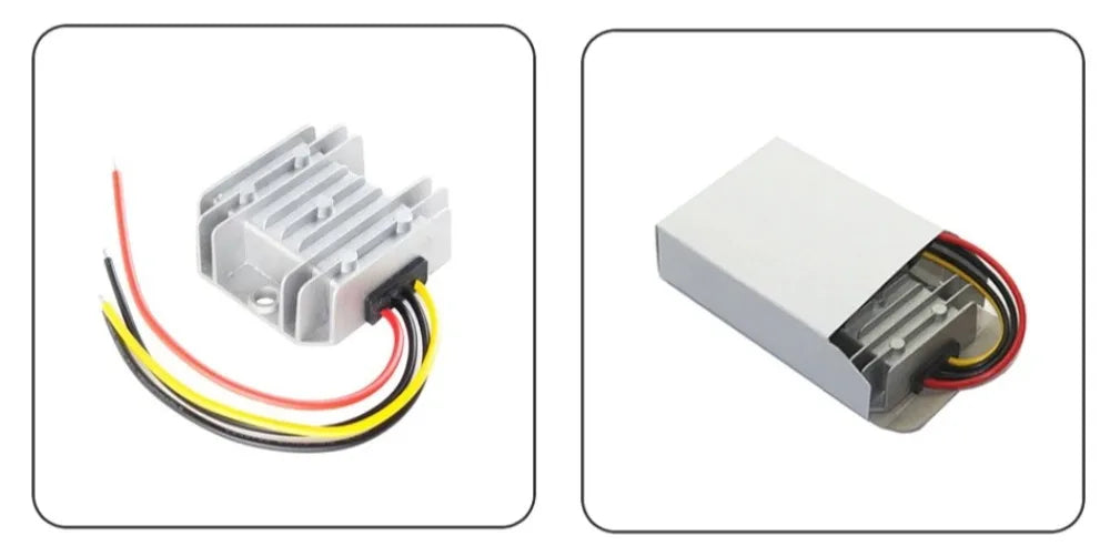 24V to 12V 3A -60A Reliable DC to DC Converter Step Down Voltage Regulator 24 Volt to 12 Volt Buck Supply Module for Cars Solar
