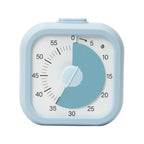 60 Minute Visual Timer Self Discipline Silent Operation Countdown Alarm Clock Square / Round Design Visualization