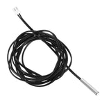 3Pcs Waterproof Thermistor Temp Sensor High Temp Rated Long Probe Accurate Temperature Measurement for Oven Boiler Water Tank