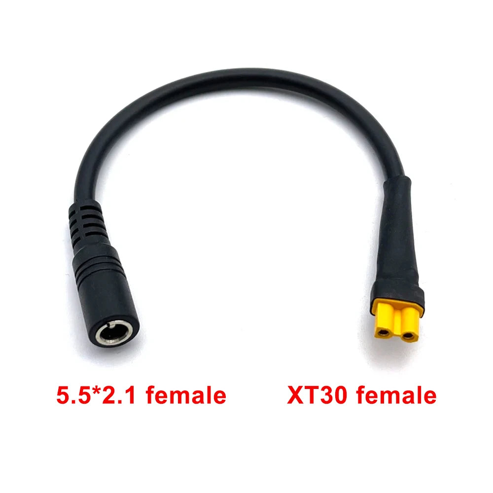 HPXGRC XT60 XT30 T Plug Female Male To DC 5.5*2.1mm Connector Battery Charging Adapter Cable Conversion for DC Power Charger