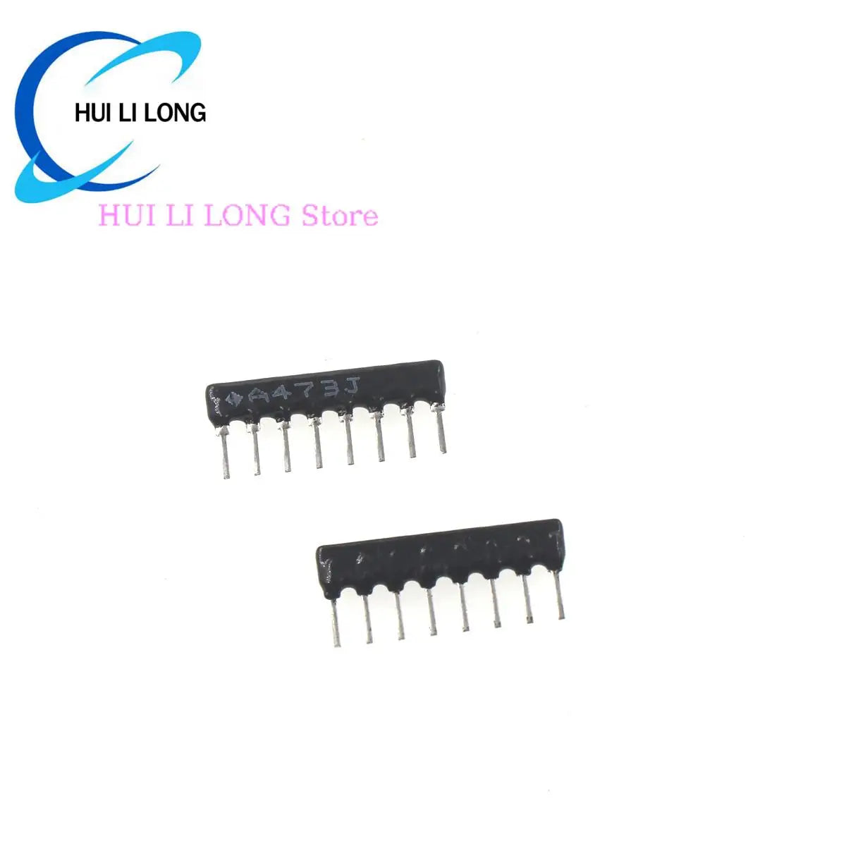 20pcs Resistor Network A05 A06 A07 A08 A10 A09-103G 10K 100K 1K 4K7 470R 330R 220R 100R Ohm DIP 9pin 10pin 7pin 5pin