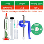 151 ° C/303.8 ° F New Solder Paste, No Need for Cleaning, Solder Repair and Maintenance, Lead-Free Solder Paste Flux, 10g/35g/55