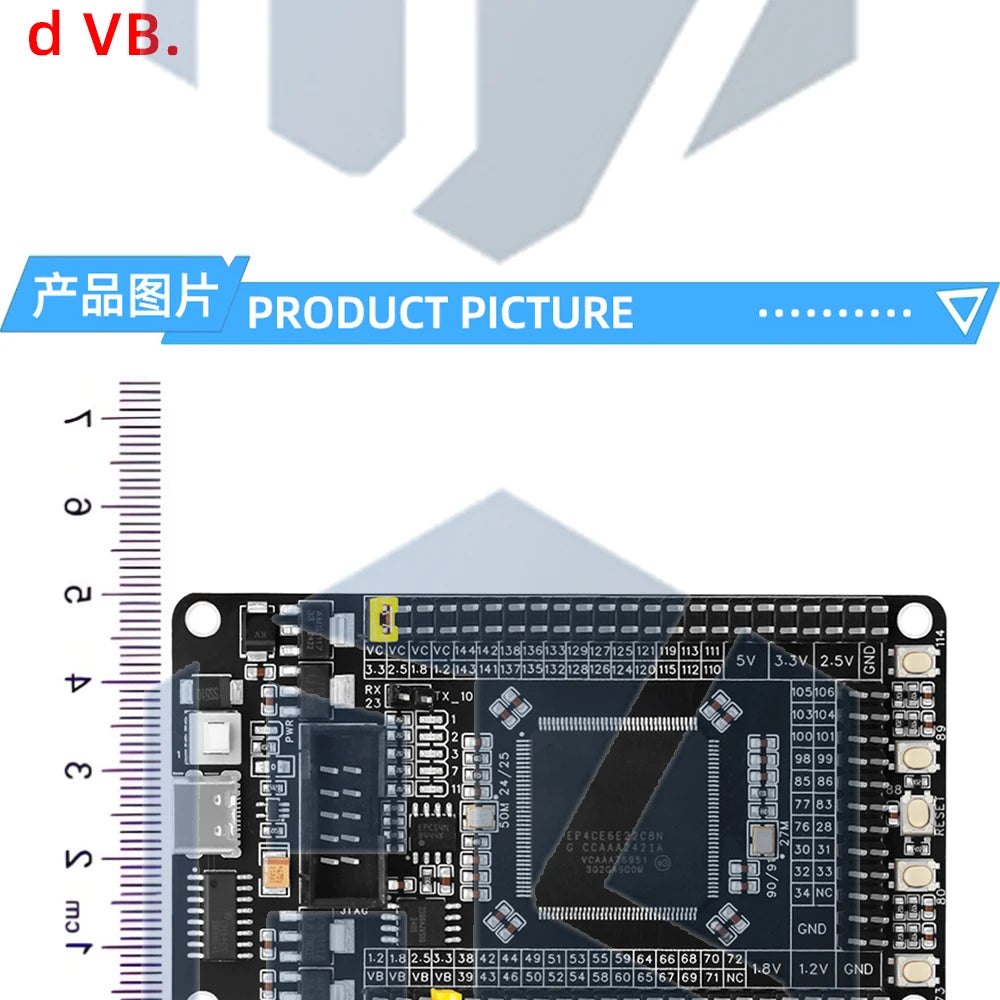 2.5V Altera CycloneIV EP4CE6E22C8N Development Board FPGA Core Board System Board for Arduino