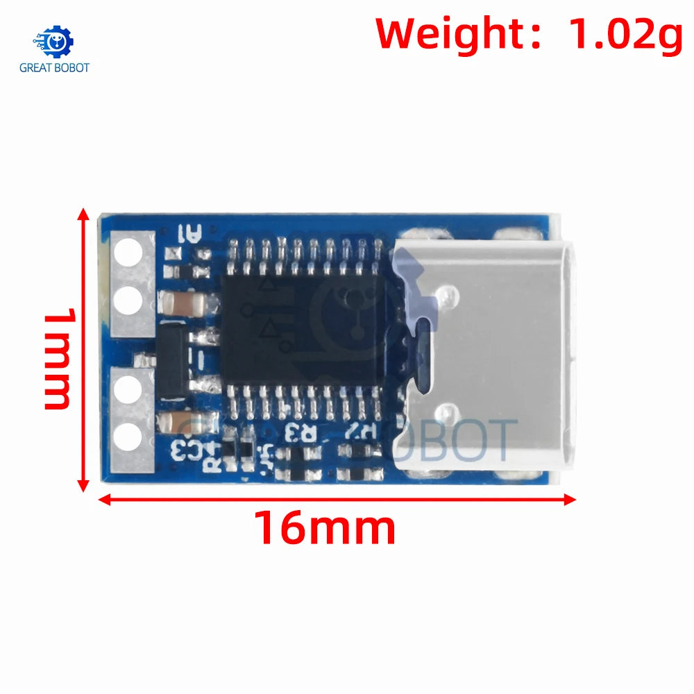 DC004-PD USB-C Trigger Module (PD3.0/PPS/QC4+) - 3-21V 5A Programmable Decoy with 100W E-Marker Cable for Laptop Power Banks