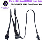 Modular Power Cable for Corsair AX1200 1200W GOLD Power, GPU PCIe 8Pin 6+2, CPU 4+4Pin, SATA, Molex IDE 4Pin, 14+10Pin to 24Pin