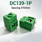New DC139 1P Green PCB Screw Terminal Block 19mm Pitch Insulated CCC SGS CE Industrial Wiring Part