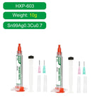 Solder Paste Flux For Soldering Sn99ag0.3cu0.7  Smd Repair Tin Paste 217℃ Tin Paste Set Welding Fluxes High Quality Flux