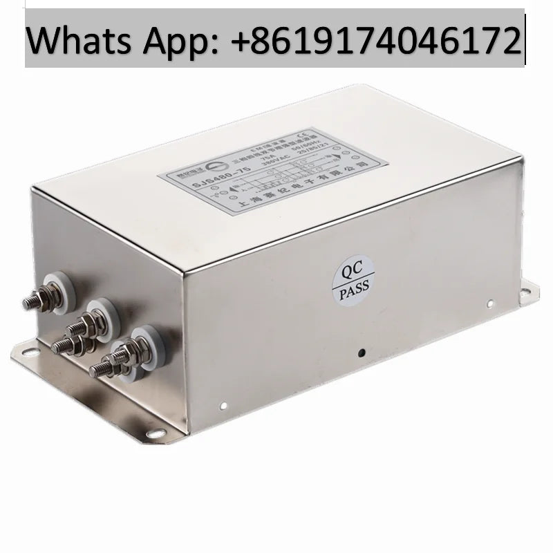 Three-phase four-wire EMI power filter 380V inverter servo SJS480-10A 20A30A50A 100A