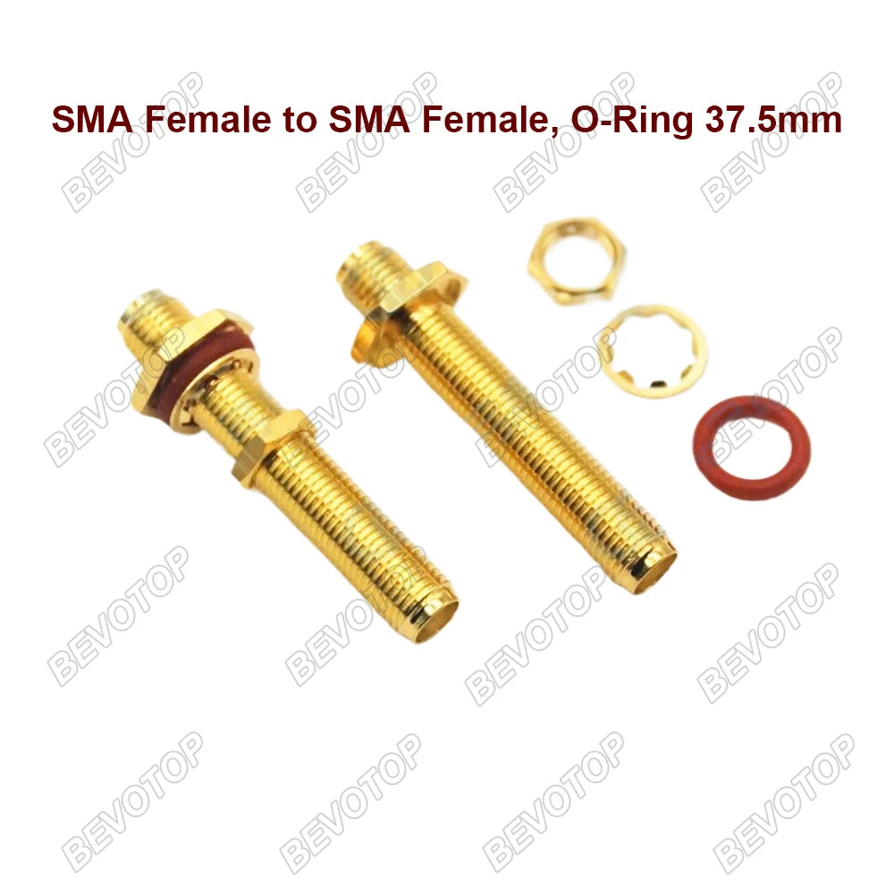 2 PCS/lot SMA / RP-SMA Female to Female jack For Raido Antenna SMA to SMA RF Coaxial Adapter Connector High Quality